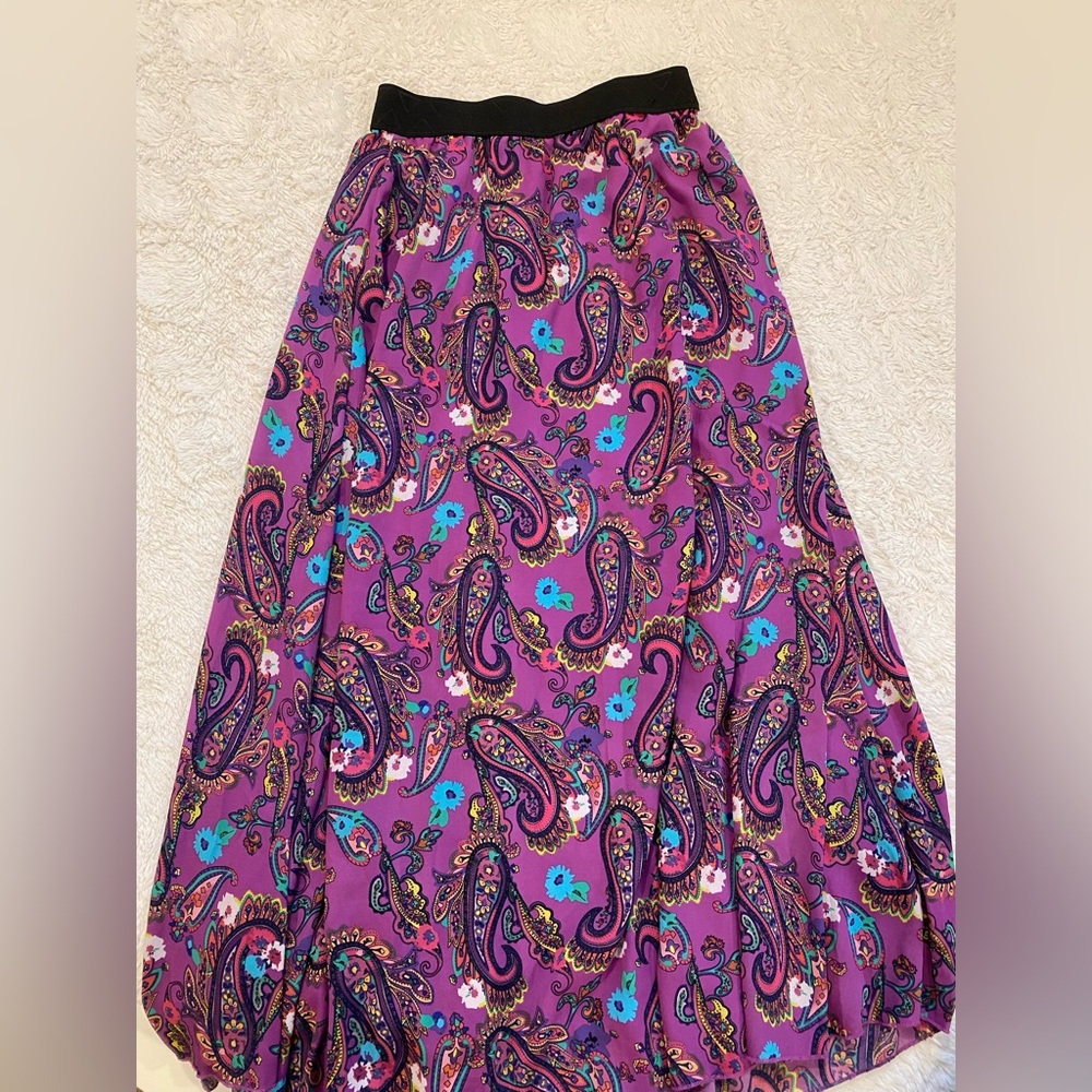 LuLaRoe Lucy Paisley Skirt
